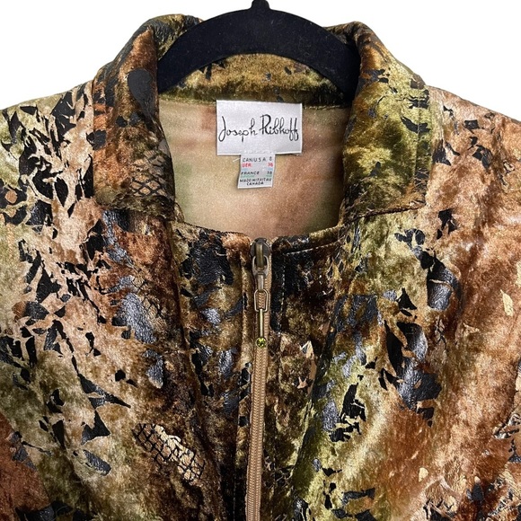 Joseph  Ribkoff Vintage Y2K Velvet Jacket - Picture 3 of 5
